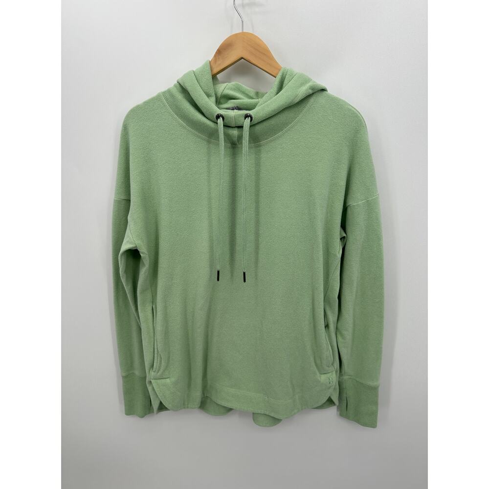 Swetty Betty Escape Luxe Fleece Hoodie Sz SMALL Mint Green Sweatshirt Pullover